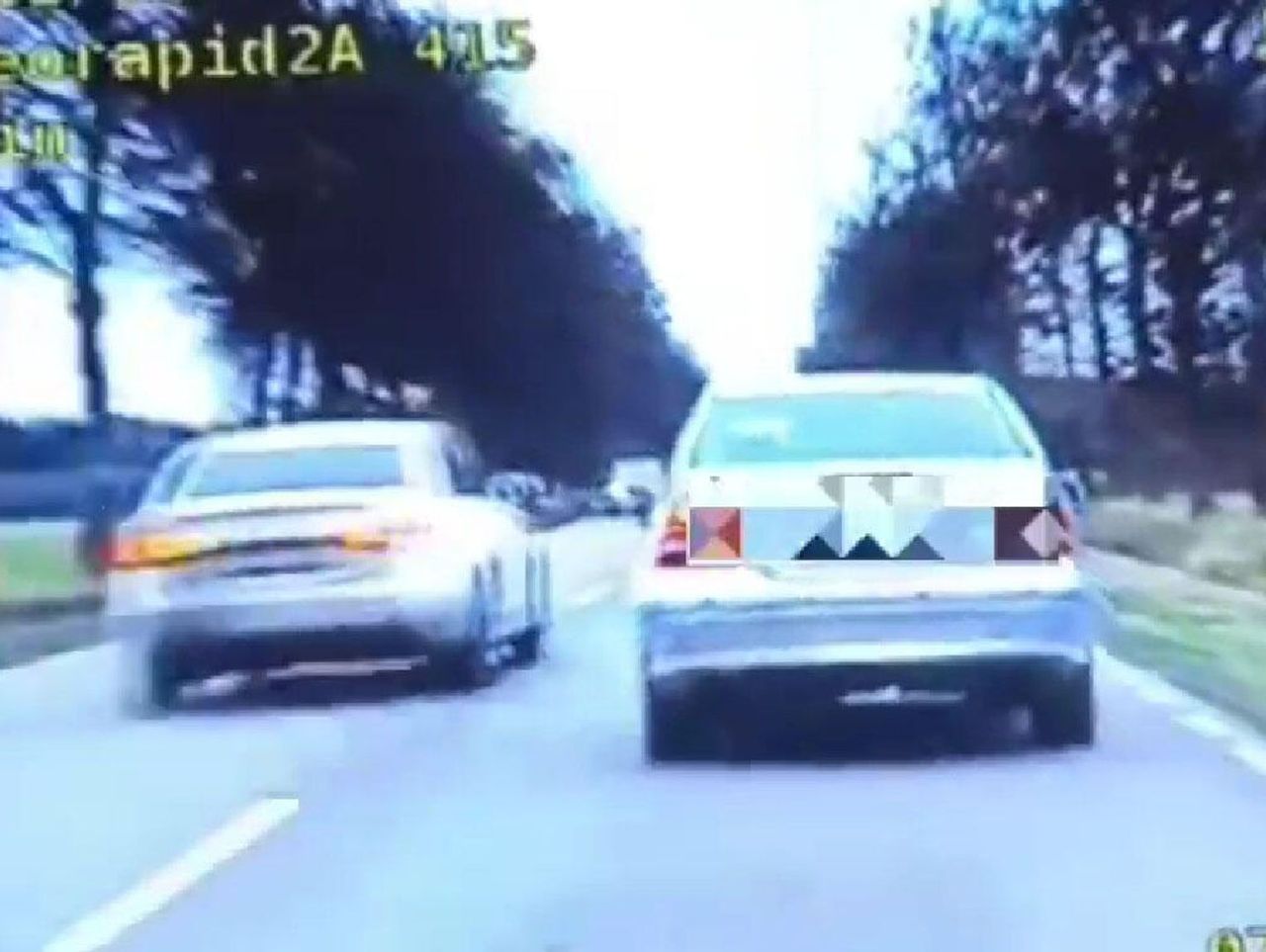 Ostrołęka: O włos od wypadku na trasie K-60. Nieodpowiedzialne zachowanie kierowcy