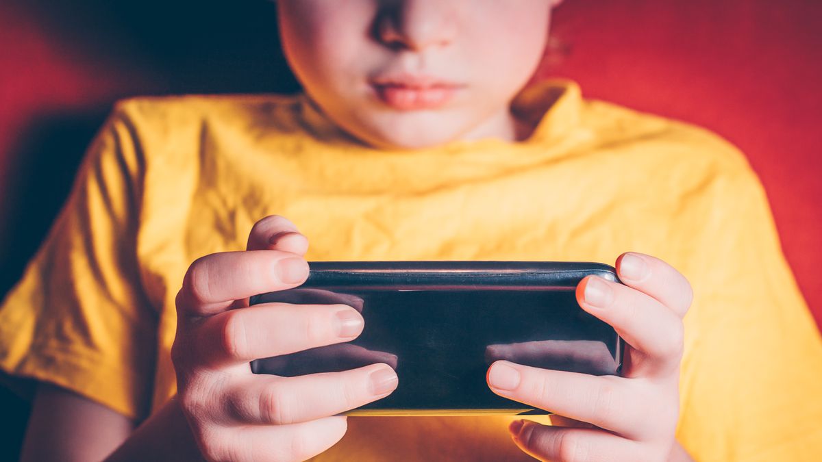 dziecko, smartfon