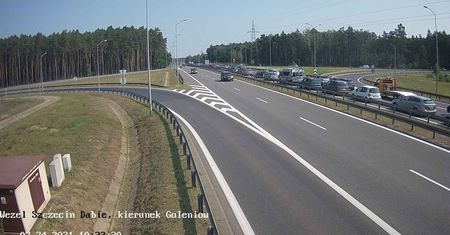 Szczecin. Wypadek na A6, utrudnienia w stronę Świnoujścia
