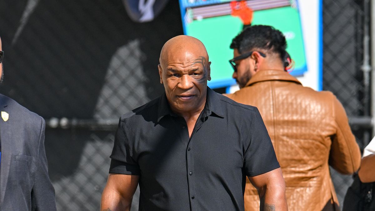 LOS ANGELES, CA - SEPTEMBER 23: Mike Tyson is seen on September 23, 2024 in Los Angeles, California.  (Photo by PG/Bauer-Griffin/GC Images)