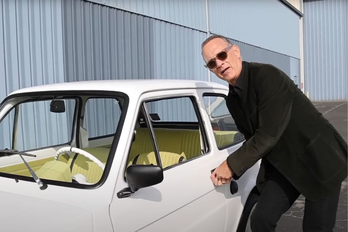 Tom Hanks otrzymał od Polaków "Malucha". Wspomniał, co się z nim stało