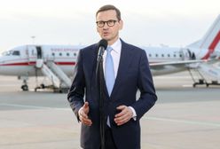 Wniebowzięty. Tak premier Morawiecki latał po Polsce na msze