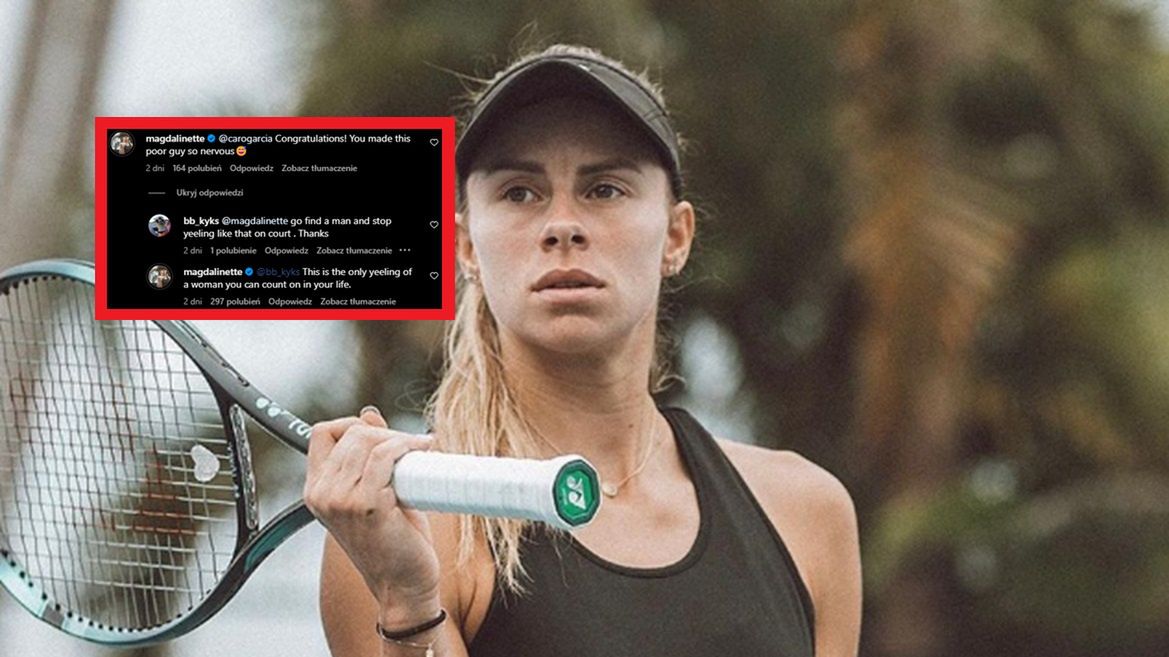 Na zdjęciu: Magda Linette