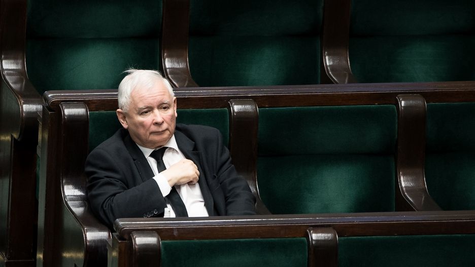 Polish Politics And More (archives 2016-2022)
Jaroslaw Kaczynski in Warsaw, Poland on March 26, 2020 (Photo by Mateusz Wlodarczyk/NurPhoto via Getty Images)
NurPhoto
sejm, w sejmie, warszawa, polska, polish, illustrations, picture, photo