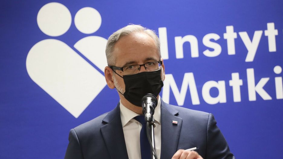 Konferencja ministra Andrzeja Niedzielskiego na temat chor�b rzadkichFot. Pawel Wodzynski/East News, Warszawa, 24.07.2021. Instytut Matki i Dziecka przy ul. Kasprzaka.  Konferencja prasowa ministra zdrowia Adama Niedzielskiego dot. "Planu dla Chorob Rzadkich". Projekt uchwaly w sprawie przyjecia planu rozpatrywany jest na dzisiejszym posiedzeniu rzadu.
N/z: Adam NiedzielskiPawel Wodzynski