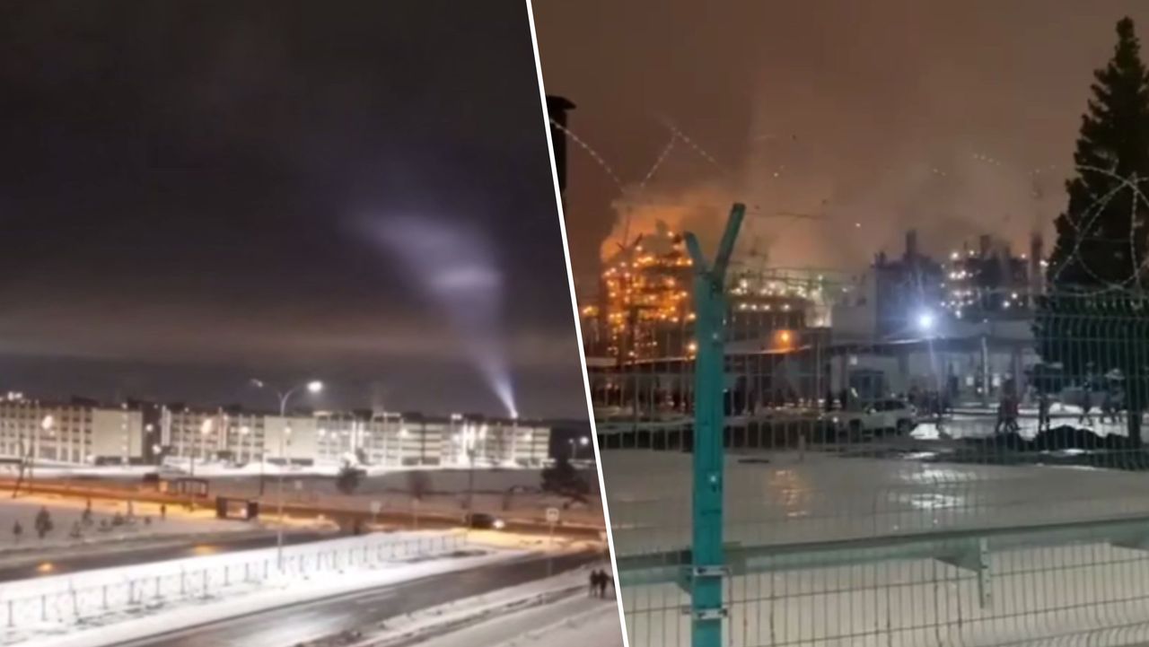nizhnekamsk refinery evacuated amid drone threat detection