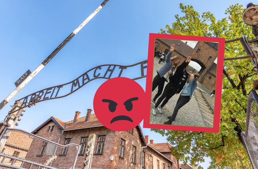 Nastolatkowie hajlowali w Muzeum Auschwitz. Sprawą zajmuje się policja