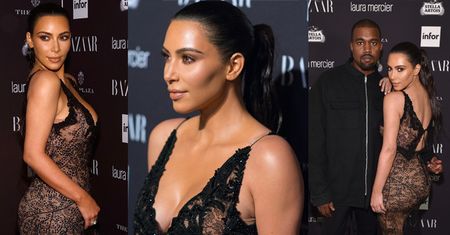 Kim Kardashian cała w koronkach. Seksowna? (ZDJĘCIA)