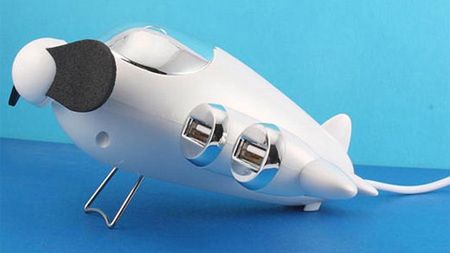 Samolot, który posłuży ci jako wiatrak oraz Hub USB! [wideo] 1