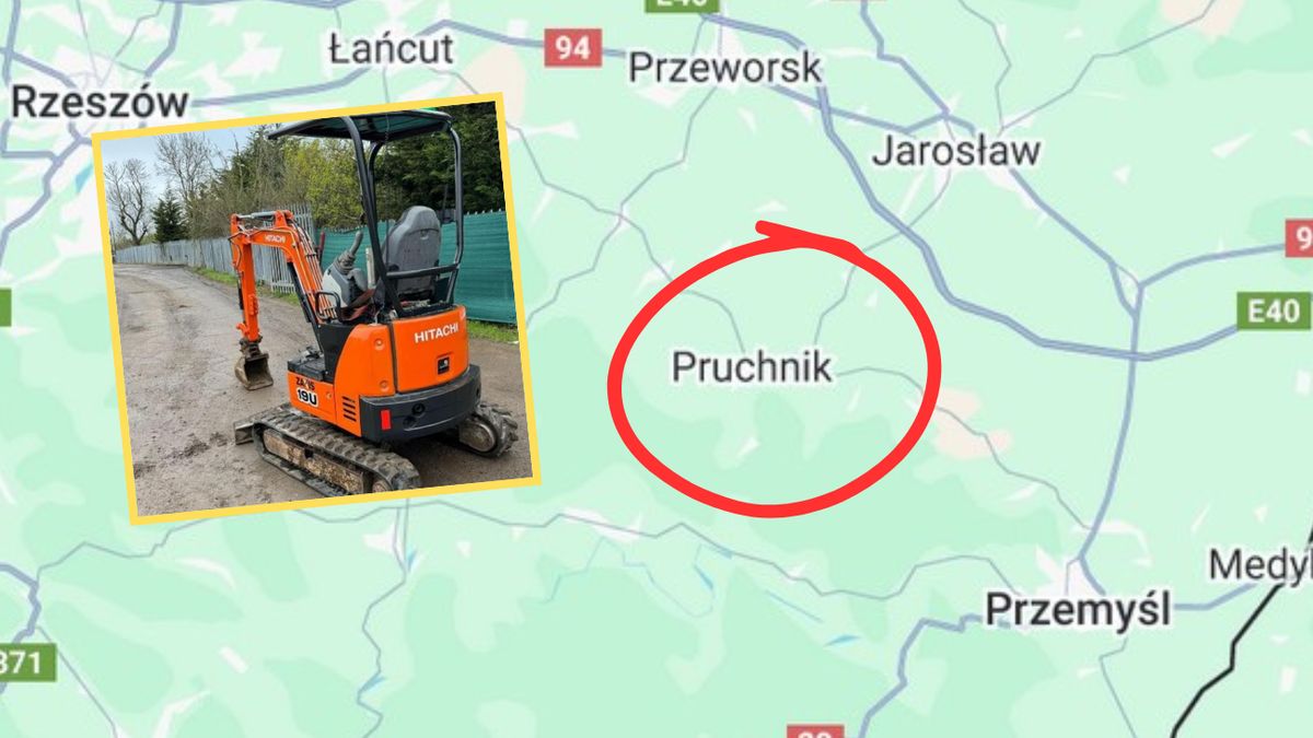 W Anglii skradziono dwie koparki. Jedną z nich znaleziono w polskiej wsi 