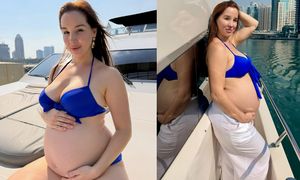 Lil Masti eksponuje ciążowy brzuch na jachcie w Dubaju (FOTO)