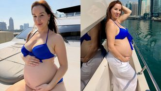 Lil Masti eksponuje ciążowy brzuch na jachcie w Dubaju (FOTO)