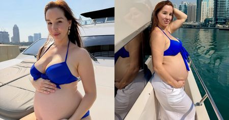 Lil Masti eksponuje ciążowy brzuch na jachcie w Dubaju (FOTO)