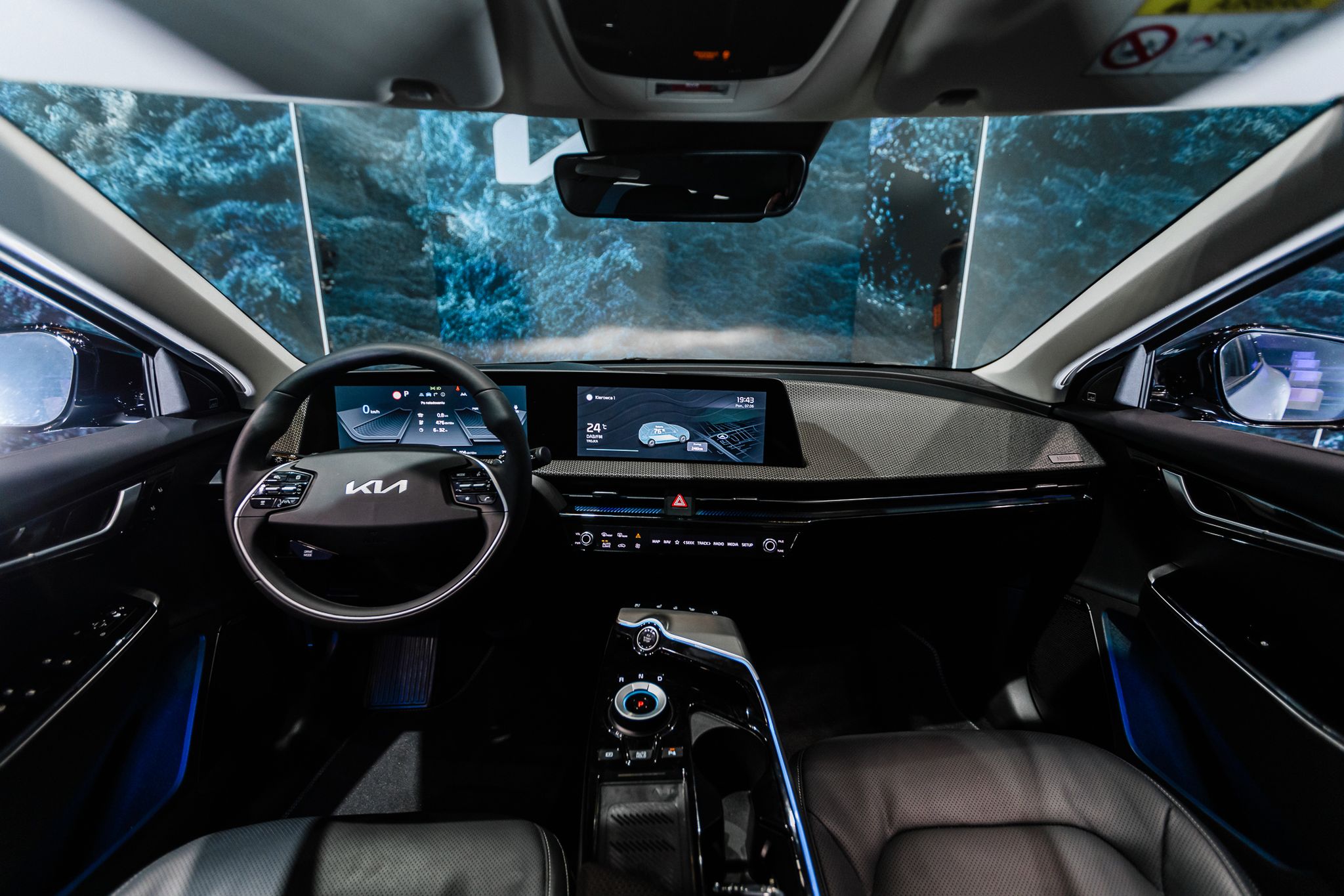 Kia EV6 - wnętrze