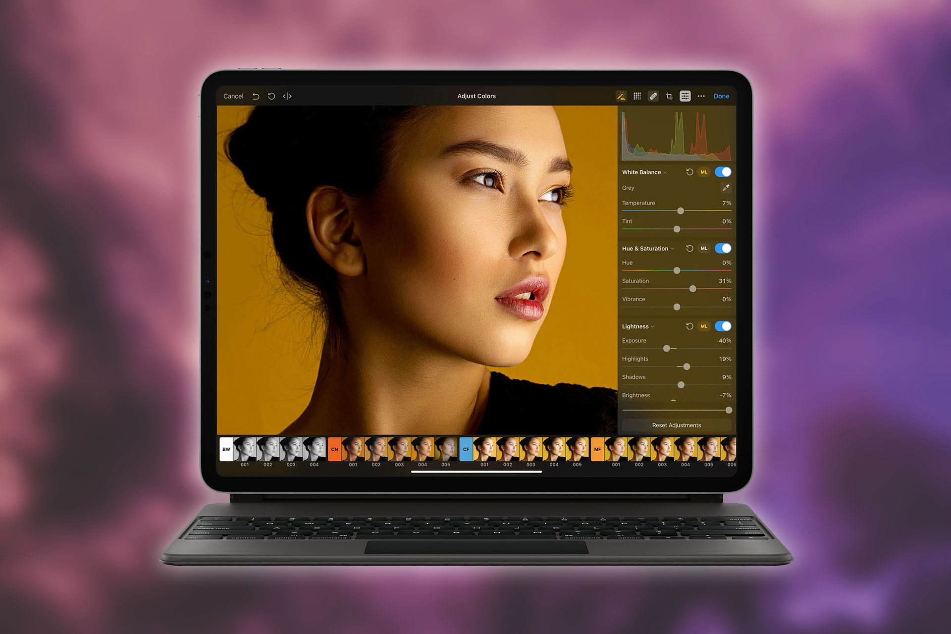 Pixelmator Photo na iPada otrzymał potężne narzędzie sztucznej inteligencji 1