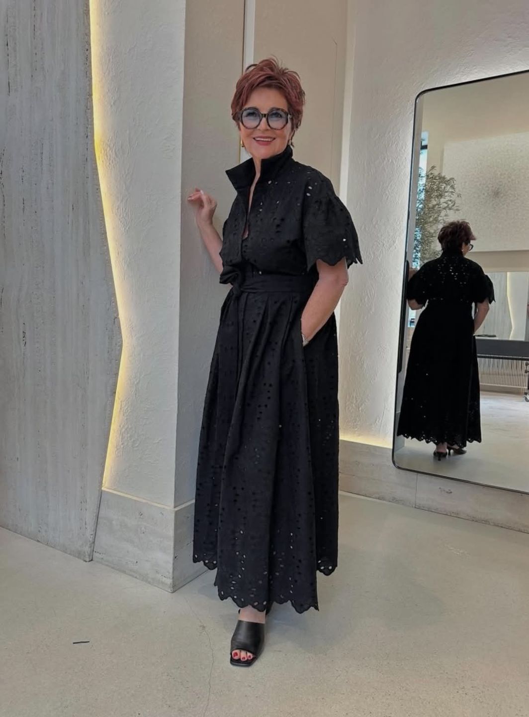 Jolanta Kwaśniewska prezentuje stylizacje