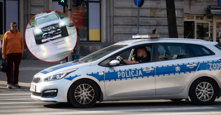 Kierowca Mercedesa nagrany na pasach. 22 pkt karne w chwilę