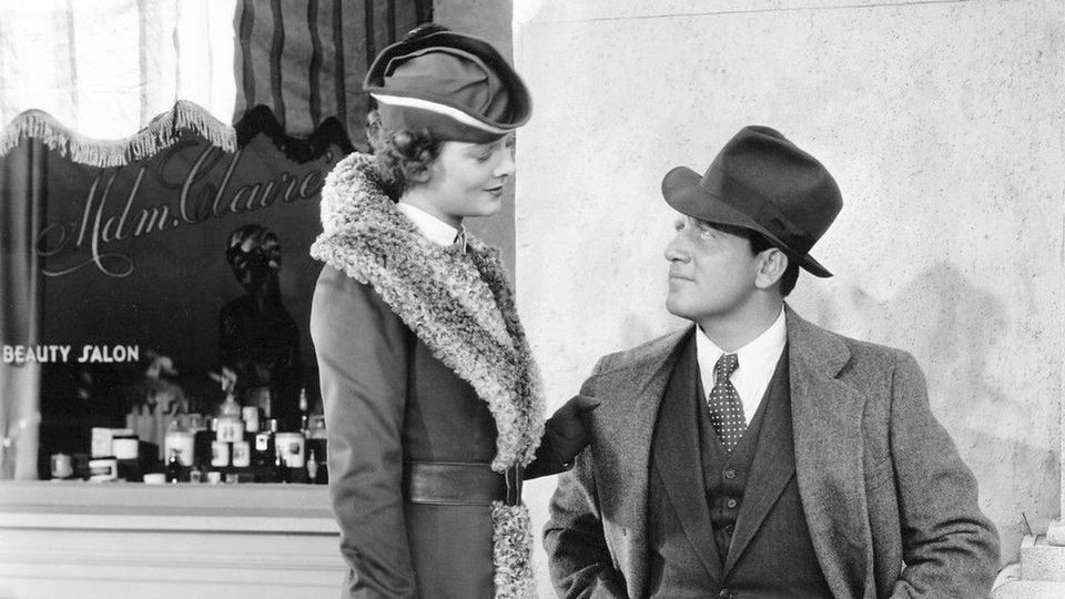 Myrna Loy i Spencer Tracy w filmie Whipsaw (1935)