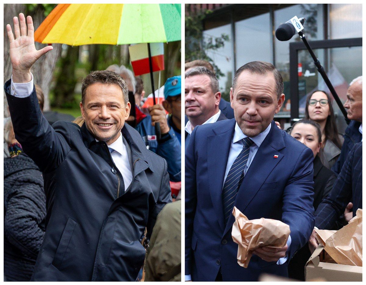 Ostatnie sondaże wyborcze. Trzaskowski na prowadzeniu, ale z malejącym poparciem