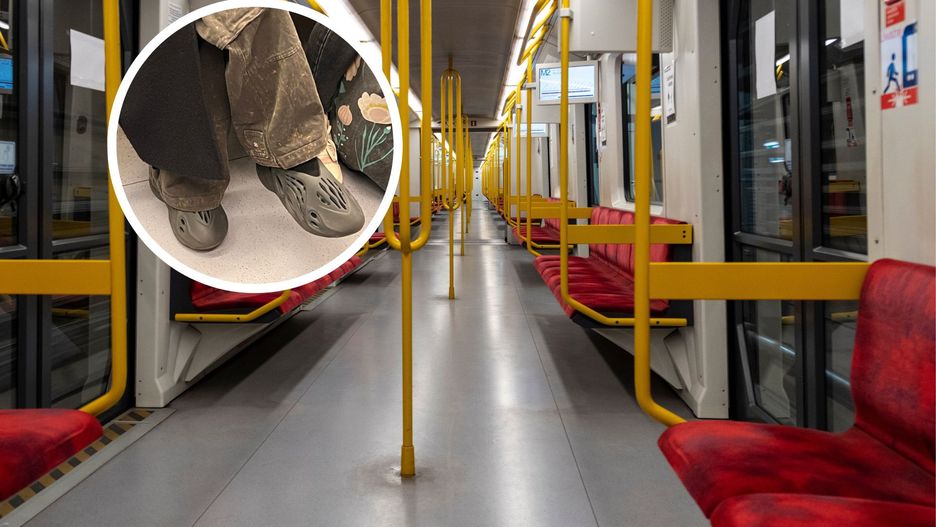 Pasażer metra zdziwił się na widok stroju młodej kobiety
