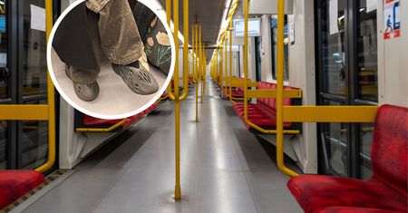 Jechała metrem w Warszawie. Jej zdjęcie trafiło do sieci