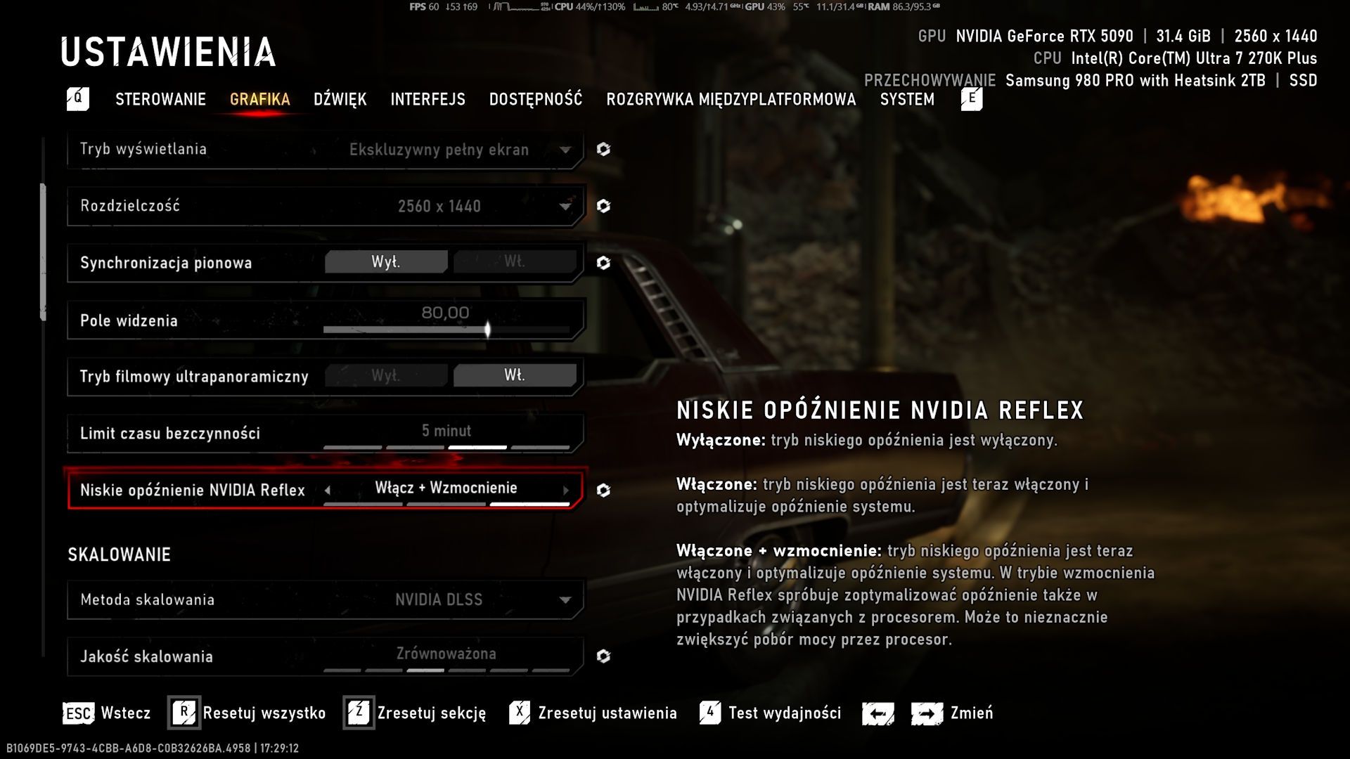 Gears of War: E-Day - optymalne ustawienia dla kart z przynajmniej 12 GB vRAM