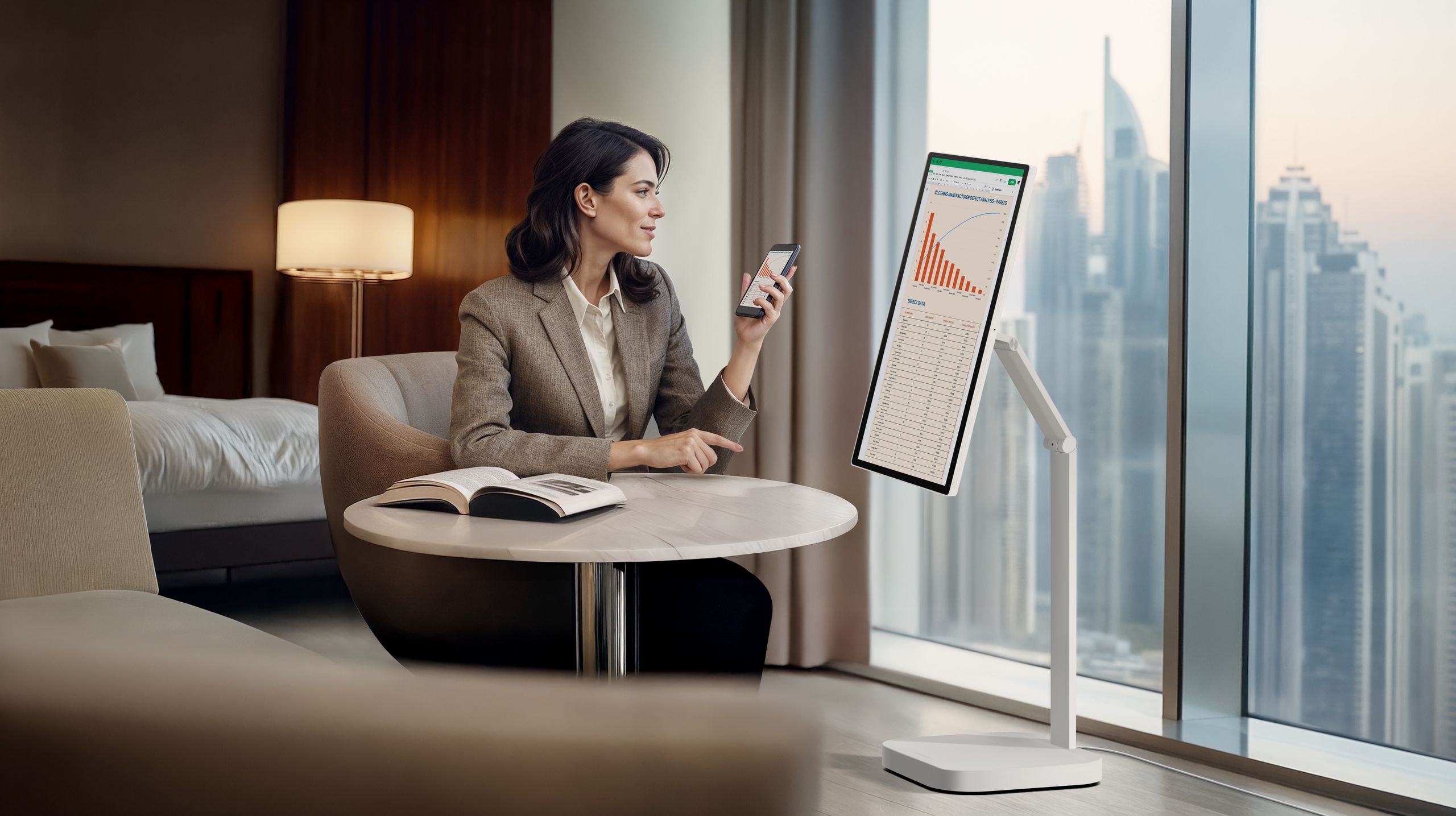LG Smart Monitor Swing to także SmartTV