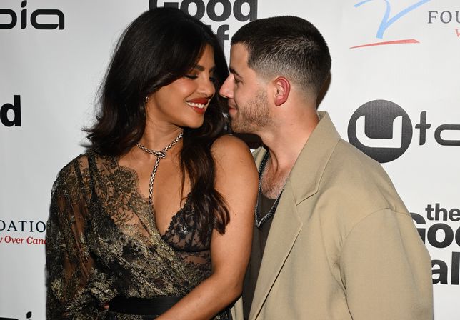 "The Good Half" Los Angeles Premiere - Red CarpetPriyanka Chopra and Nick Jonas at the Los Angeles premiere of "The Good Half" held at The Saban Theatre on August 13, 2024 in Beverly Hills, California. (Photo by Michael Buckner/Variety via Getty Images)Michael Bucknerred carpet, arrivals, entertainment, arrives, step and repeat, film, pmcarc, topics