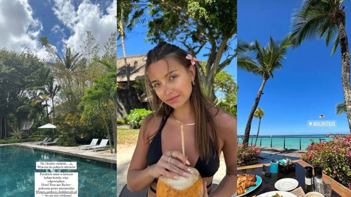 Julia Wieniawa dopiero co wróciła z rajskich wakacji z rodzicielką na Mauritiusie