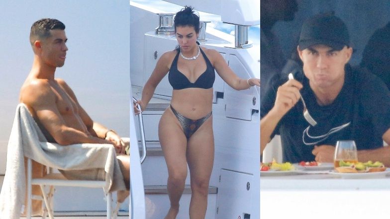 Cristiano Ronaldo i Georgina Rodriguez na wczasach