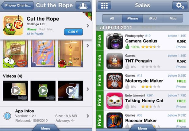 AppZapp – aplikacja do śledzenia App Store [giveaway] 2