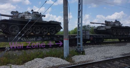 Duży transport czołgów na Krymie. Czy Ukraińcy mają się czego bać?