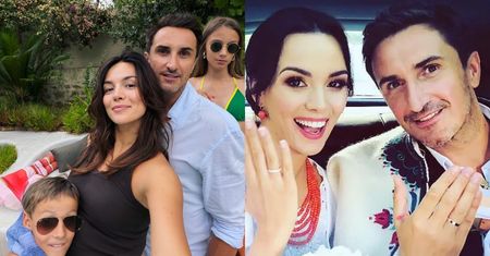 Paulina Krupińska i Sebastian Karpiel-Bułecka świętują 8. rocznicę ślubu RODZINNĄ FOTKĄ. Pamiętacie ich góralską ceremonię?