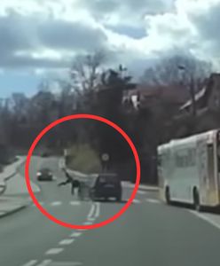 Dramatyczne nagranie. 13-latka potrącona na przejściu