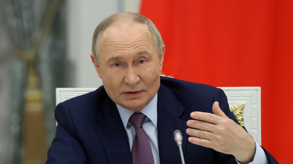 Russian President Vladimir Putin Attends The Council On Demographic PolicyMOSCOW, RUSSIA - OCTOBER 23  (RUSSIA OUT) Russian President Vladimir Putin attends the meeting of the Presidential Council for the Implementation of State Demographic and Family Policy, on October 23, 2025 in Moscow, Russia. The U.S. Treasury and the European Union (E.U.) have both announced sanctions on Russia, increasing the economic and political pressure on Moscow in hopes that it will push President Vladimir Putin toward establishing a cease-fire with Ukraine. (Photo by Contributor/Getty Images)Contributor