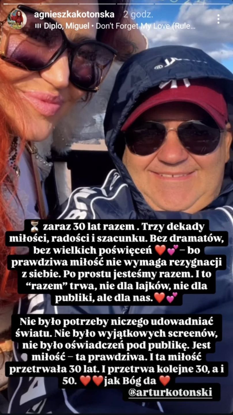 Agnieszka Kotońska rozprawia o małżeństwie 