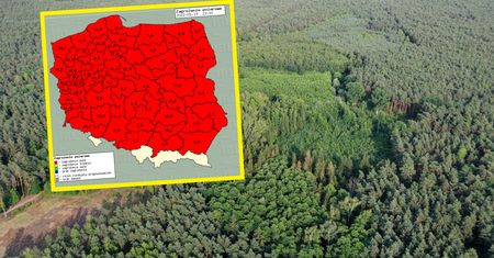 Cała Polska na czerwono. Najwyższy stopień zagrożenia