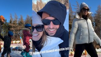 Agnieszka Kaczorowska i Marcin Rogacewicz spędzają ferie z TRÓJKĄ dzieci. Rodzinka na medal? (ZDJĘCIA)