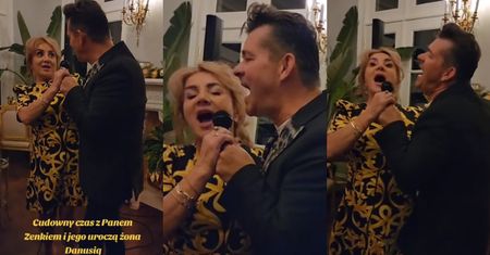 Danuta Martyniuk wystąpiła W DUECIE z Zenkiem na przyjęciu! Jeden z gości nagrał ich występ (WIDEO)