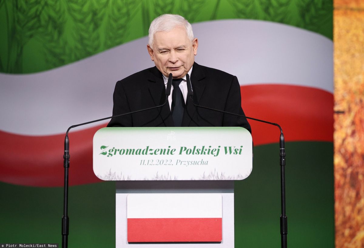 Zgromadzenie Polskiej Wsi z udziałem Jarosława Kaczyńskiego 