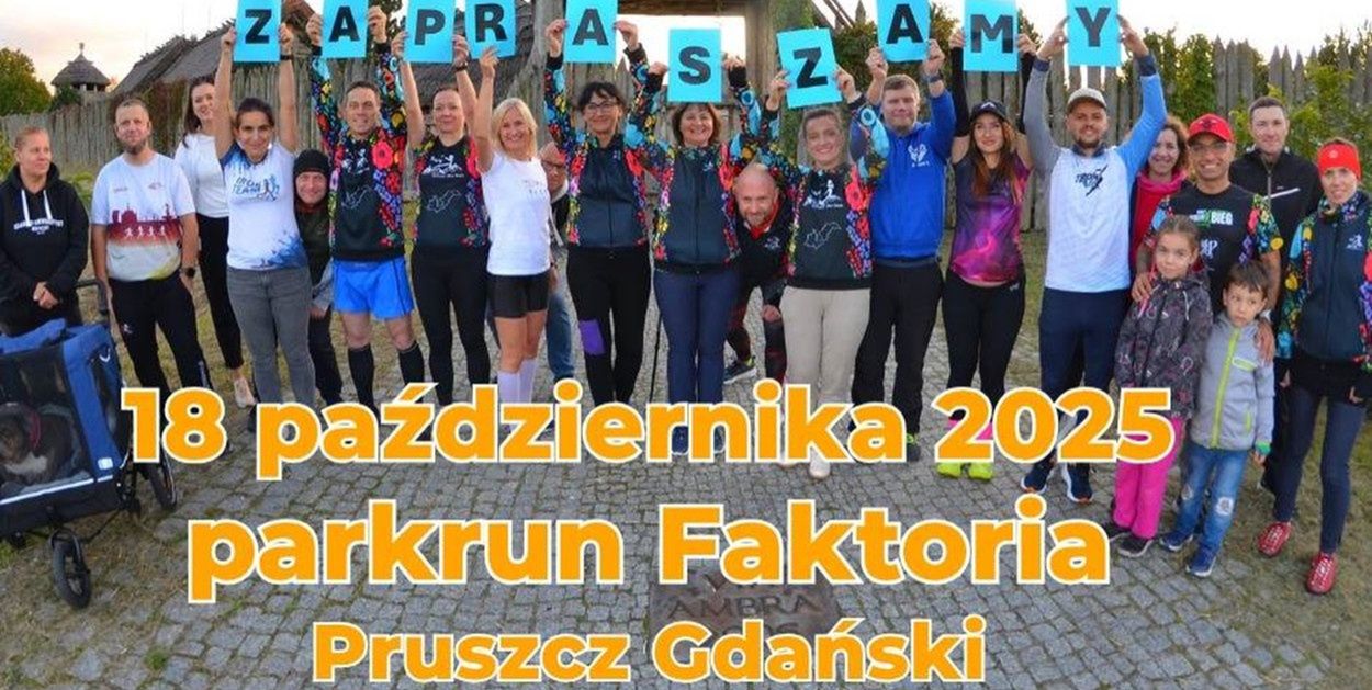 Pruszcz Gdański: Biegaj, maszeruj, ciesz się ruchem – startuje Parkrun Faktoria