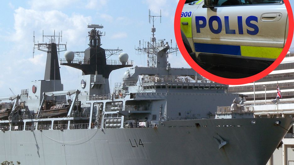 Brytyjski okręt HMS Albion 