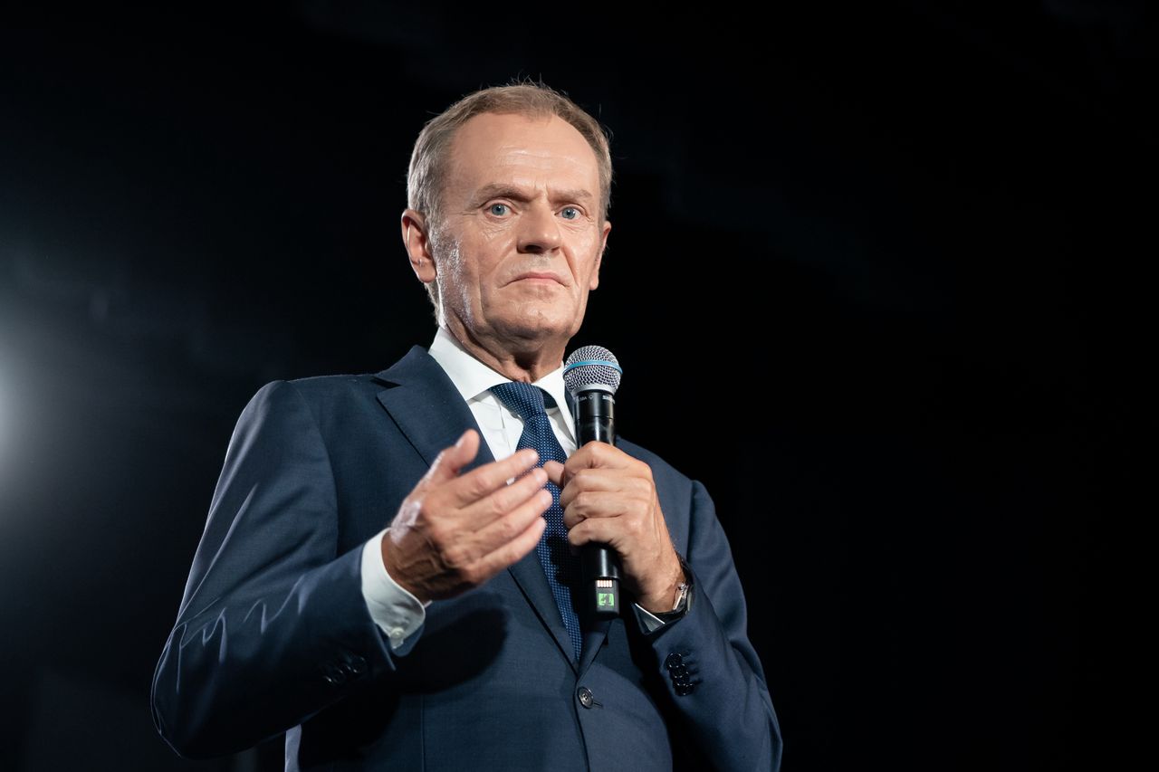 Przewodniczący Platformy Obywatelskiej Donald Tusk