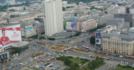Warszawa. Aleje Jerozolimskie zamknięte na czas modernizacji kolejowej średnicy
