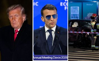 Są zarzuty dla obu kierowców, Macron krytykuje Trumpa [SKRÓT DNIA]