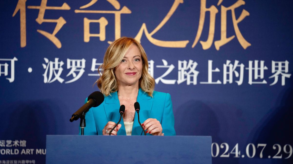 Premierka Włoch Giorgia Meloni z wizytą w Chinach