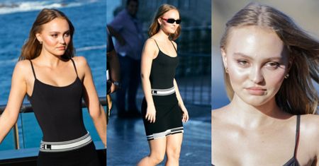 Spocona Lily Rose Depp promuje film na festiwalu