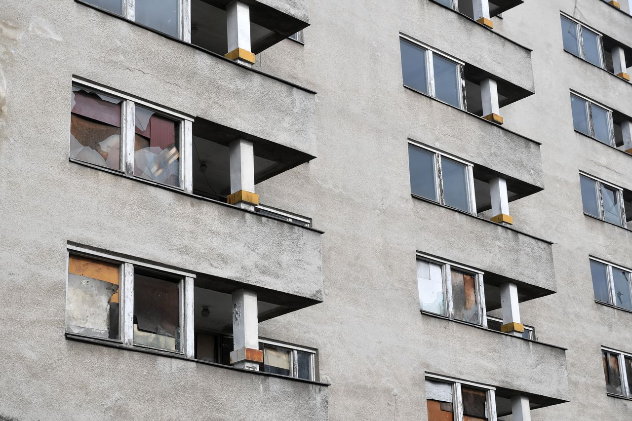 Budynki nie są w dobrym stanie 