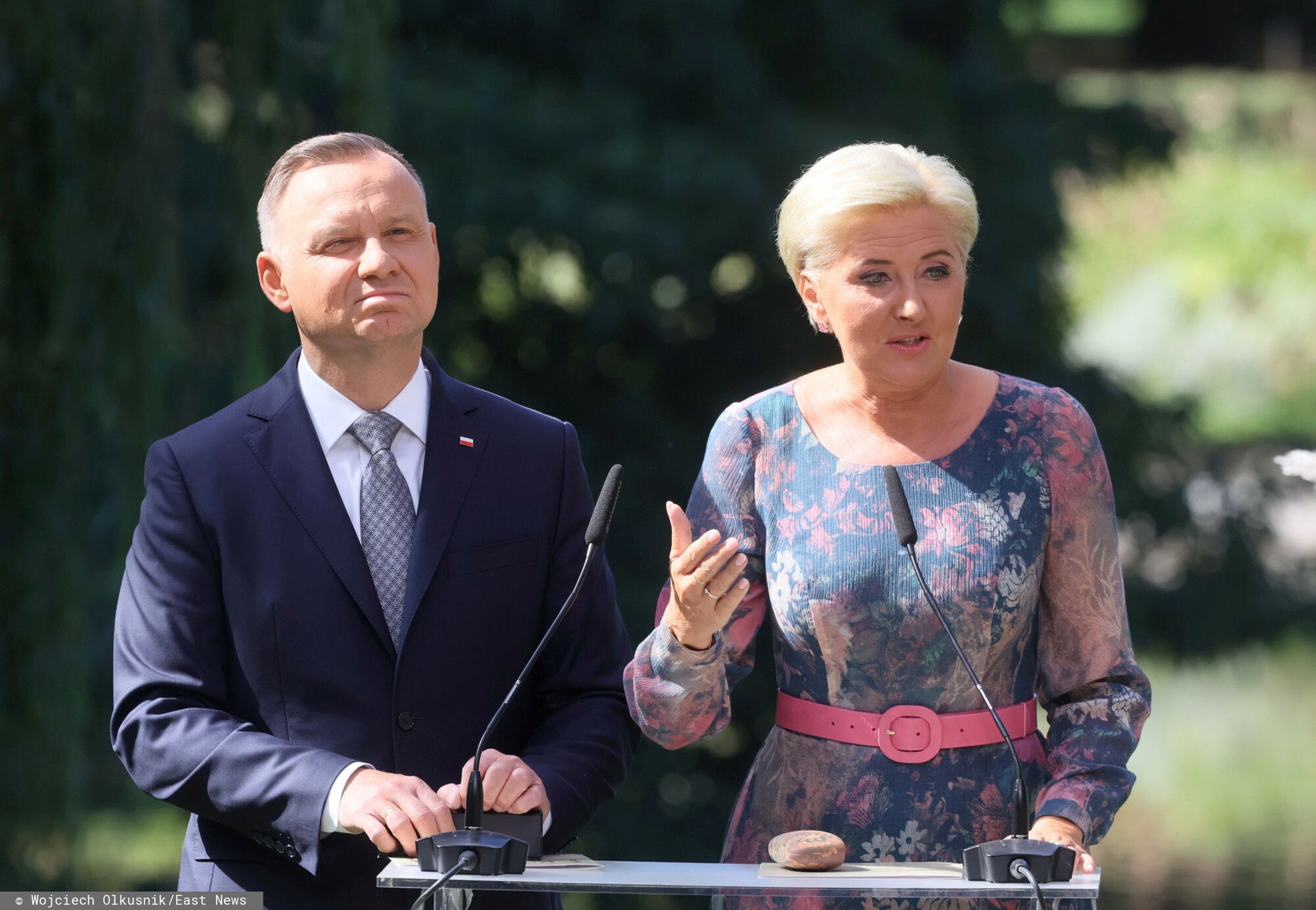 Agata Duda i Andrzej Duda