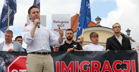 Rasistowskie hasła na protestach. Były też kontrmanifestacje
